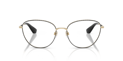 Burberry BE1398 Eyeglasses Frame in 1326 Black, front view