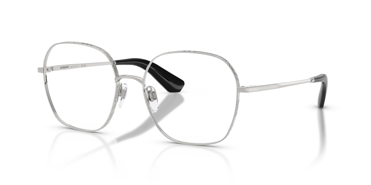 Burberry BE1399 Eyeglasses Frame in 1005 Silver