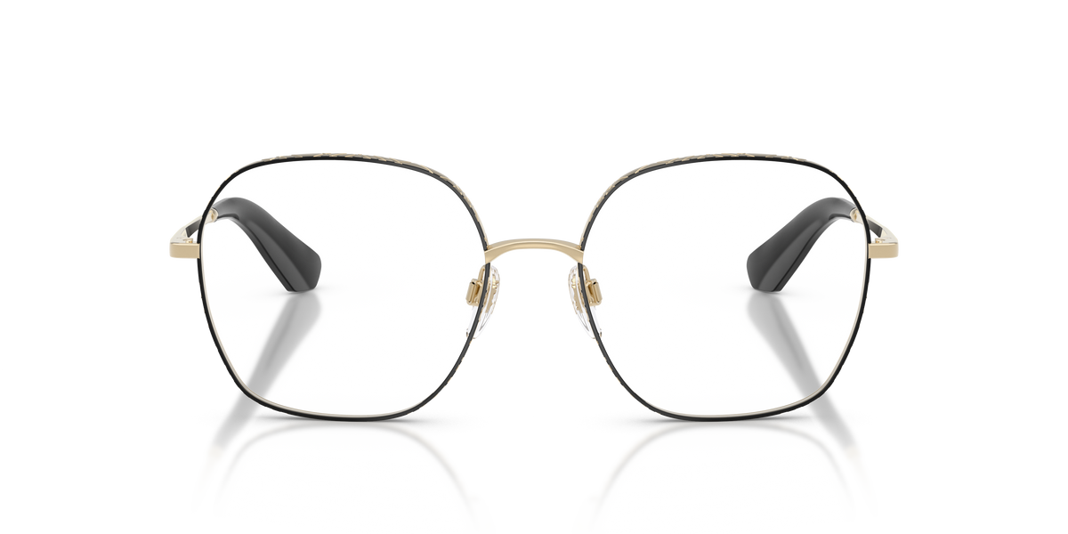Burberry BE1399 Eyeglasses Frame in 1326 Black, front view