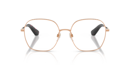 Burberry BE1399 Eyeglasses Frame in 1337 Rose Gold, front view