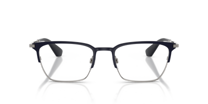 Burberry BE1401 Eyeglasses Frame in 1003 Blue/Gunmetal, front view