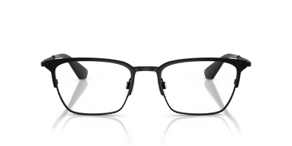 Burberry BE1401 Eyeglasses Frame in 1007 Matte Black, front view