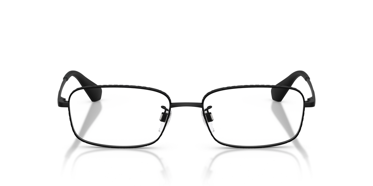 Burberry BE1402D Eyeglasses Frame in 1007 Matte Black, front view
