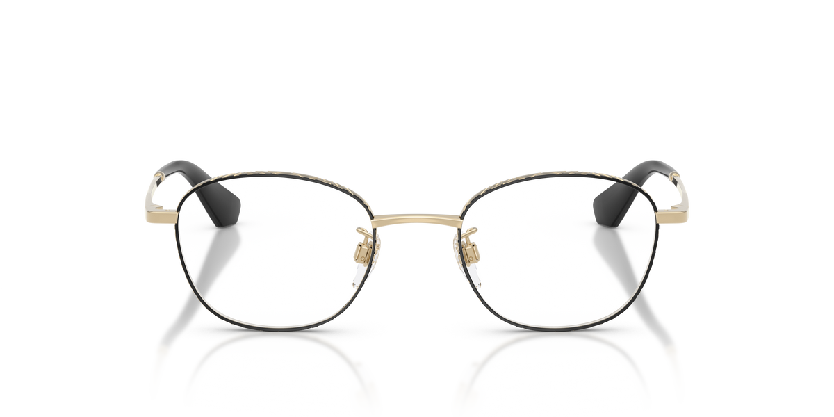 Burberry BE1403D Eyeglasses Frame in 1326 Black, front view