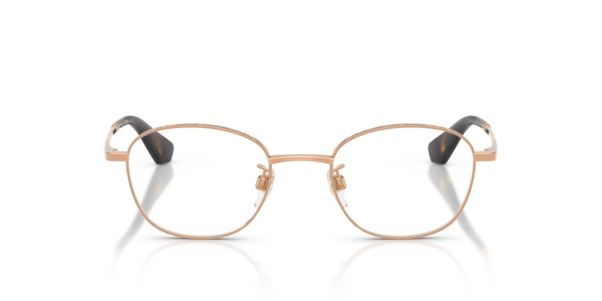 Burberry BE1403D Eyeglasses Frame in 1337 Rose Gold, front view