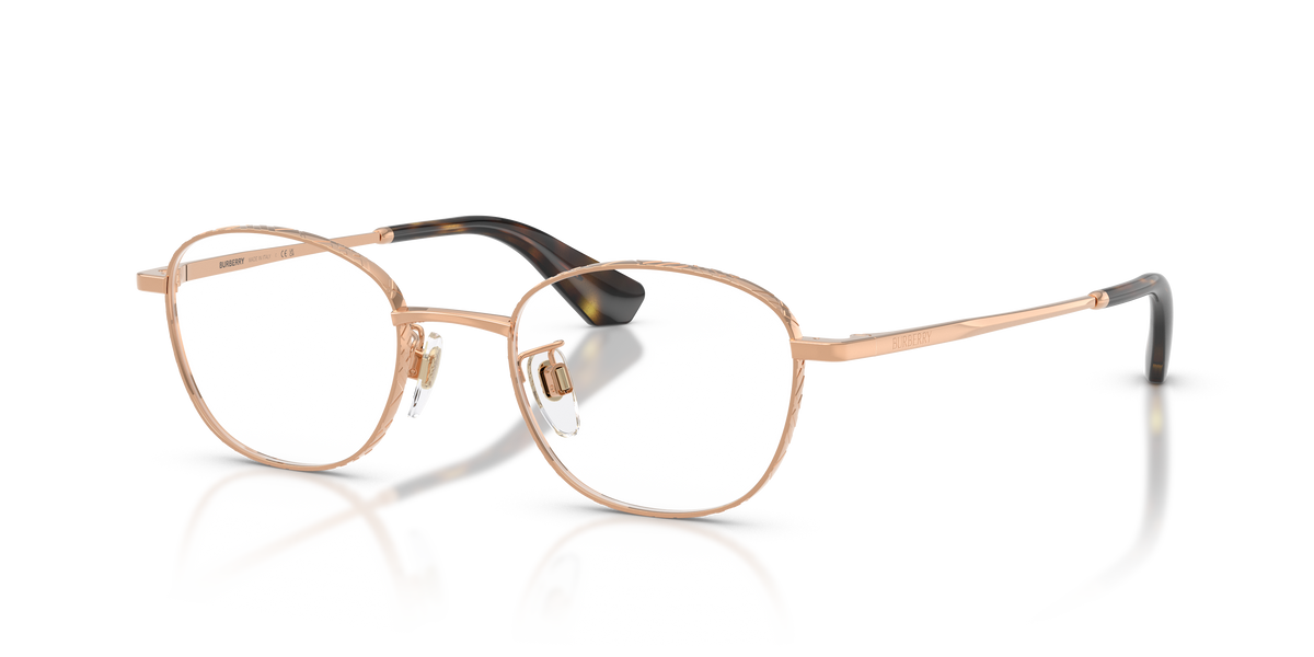 Burberry BE1403D Eyeglasses Frame in 1337 Rose Gold