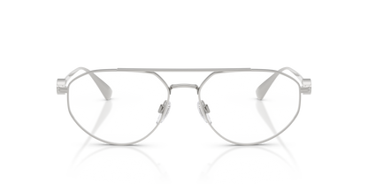 Burberry BE1404 Eyeglasses Frame in 1005 Silver, front view