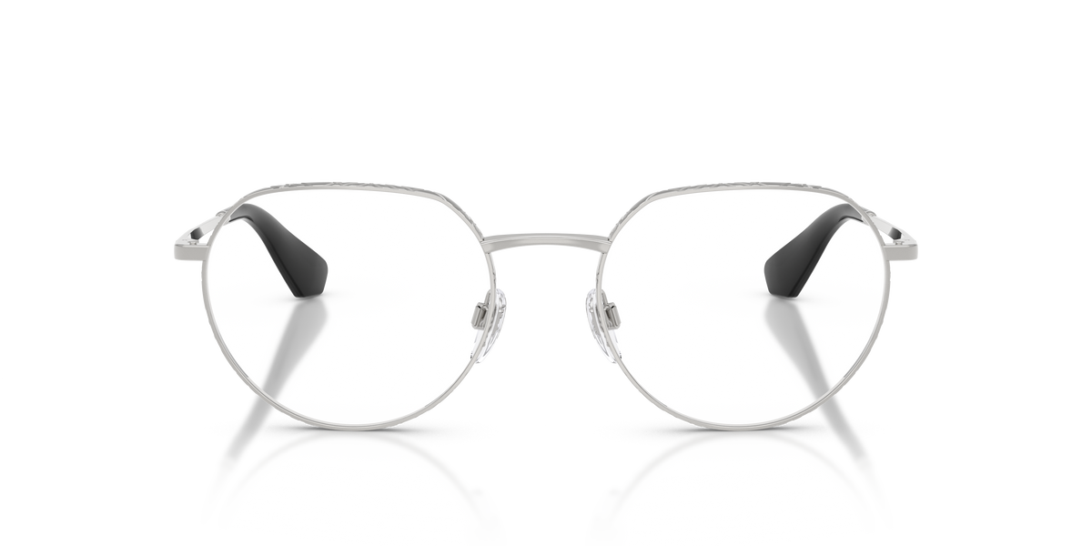 Burberry BE1405 Eyeglasses Frame in 1005 Silver, front view