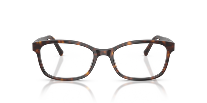 Burberry BE2201 Eyeglasses Frame in 3002 Dark Havana, front view