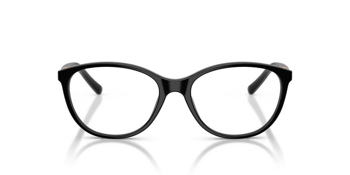Burberry BE2205 Eyeglasses Frame in 3001 Black, front view