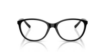 Burberry BE2205 Eyeglasses Frame in 3001 Black, front view