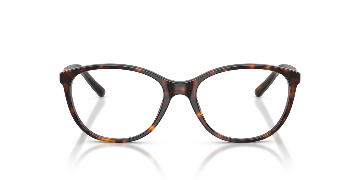 Burberry BE2205 Eyeglasses Frame in 3002 Dark Havana, front view