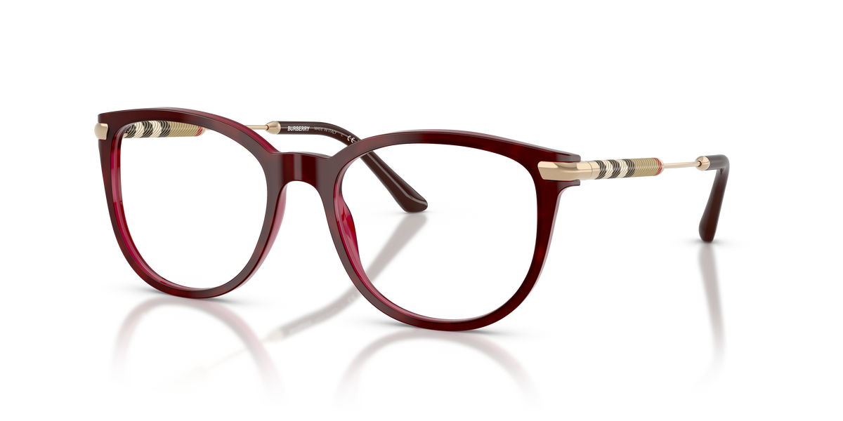 Burberry BE2255Q Eyeglasses Frame in 3657 Havana