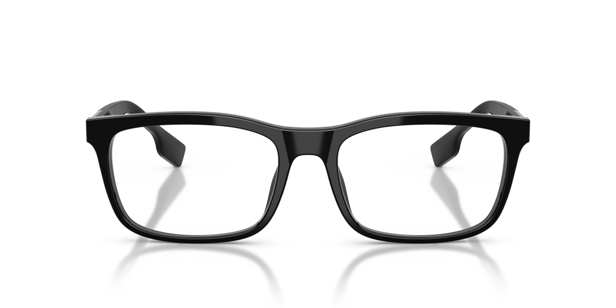 Burberry BE2334 Elm Eyeglasses Frame in 3001 Black, front view