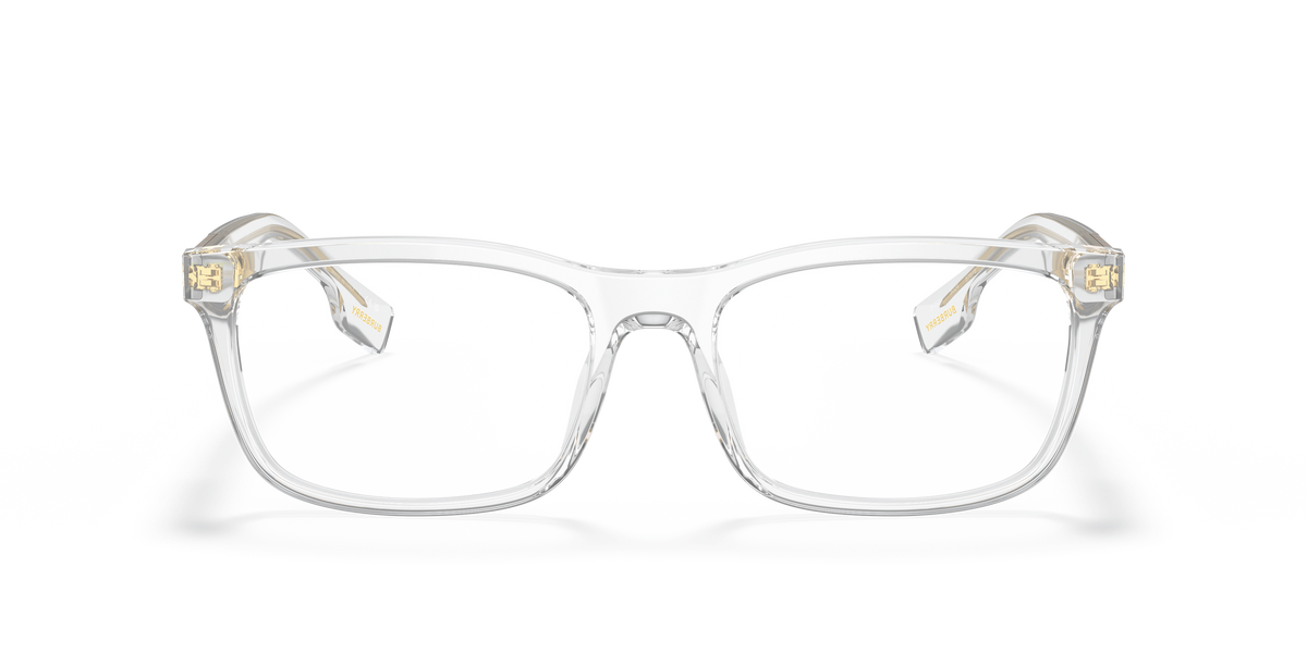 Burberry BE2334 Elm Eyeglasses Frame in 3024 Transparent, front view