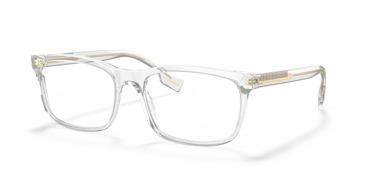 Burberry BE2334 Elm Eyeglasses Frame in 3024 Transparent