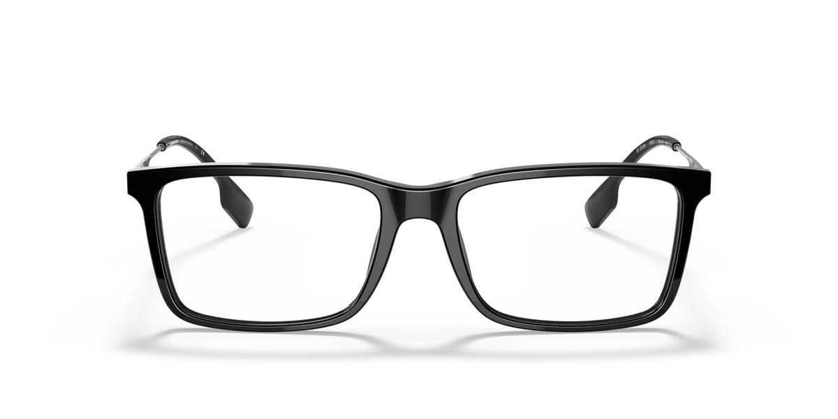 Burberry BE2339 Harrington Eyeglasses Frame in 3001 Black, front view