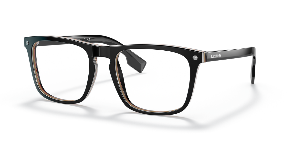 Burberry BE2340 Bolton Eyeglasses Frame in 3798 Black