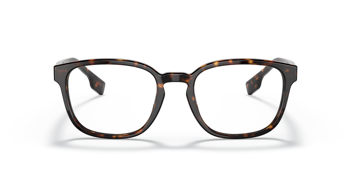 Burberry BE2344 Edison Eyeglasses Frame in 3920 Dark Havana, front view