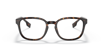 Burberry BE2344 Edison Eyeglasses Frame in 3920 Dark Havana, front view