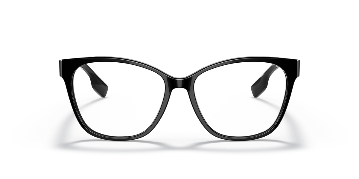 Burberry BE2345 Caroline Eyeglasses Frame in 3001 Black, front view
