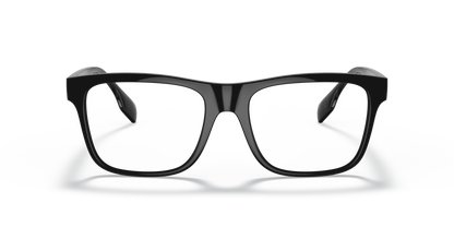 Burberry BE2353 Carter Eyeglasses Frame in 3001 Black, front view