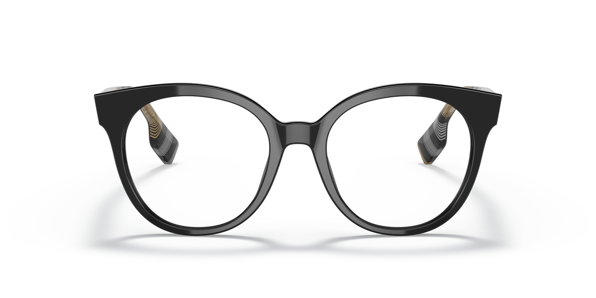 Burberry BE2356 Jacqueline Eyeglasses Frame in 3942 Black, front view