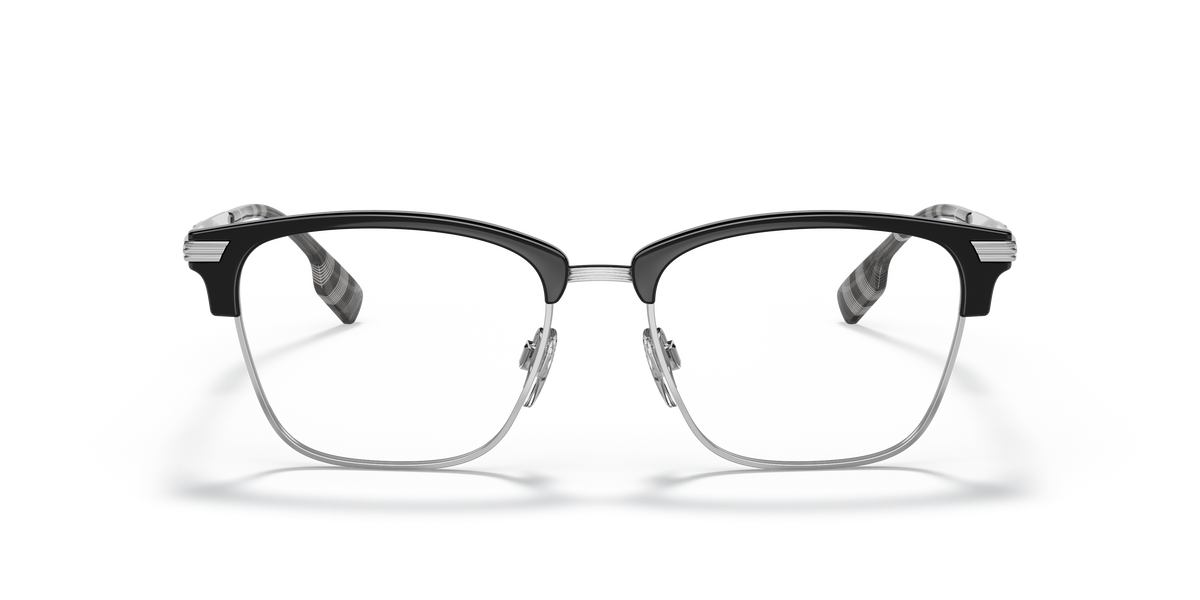 Burberry BE2359 Pearce Eyeglasses Frame in 3001 Black, front view