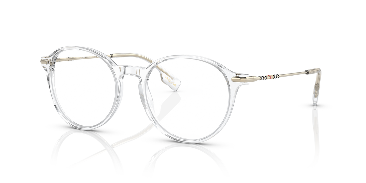Burberry BE2365 Alisson Eyeglasses Frame in 3024 Transparent