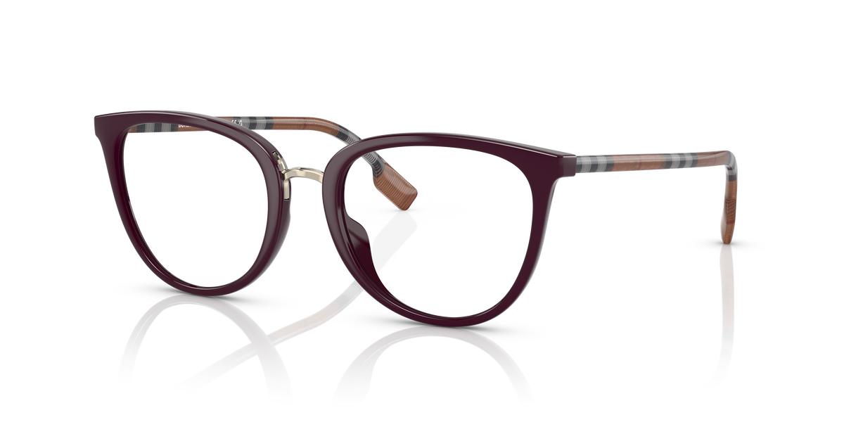 Burberry BE2366U Katie Eyeglasses Frame in 4031 Bordeaux