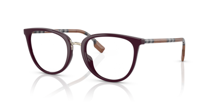 Burberry BE2366U Katie Eyeglasses Frame in 4031 Bordeaux