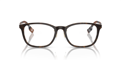 Burberry BE2371D Eyeglasses Frame in 4102 Top Dark Havana/Check Brown, front view