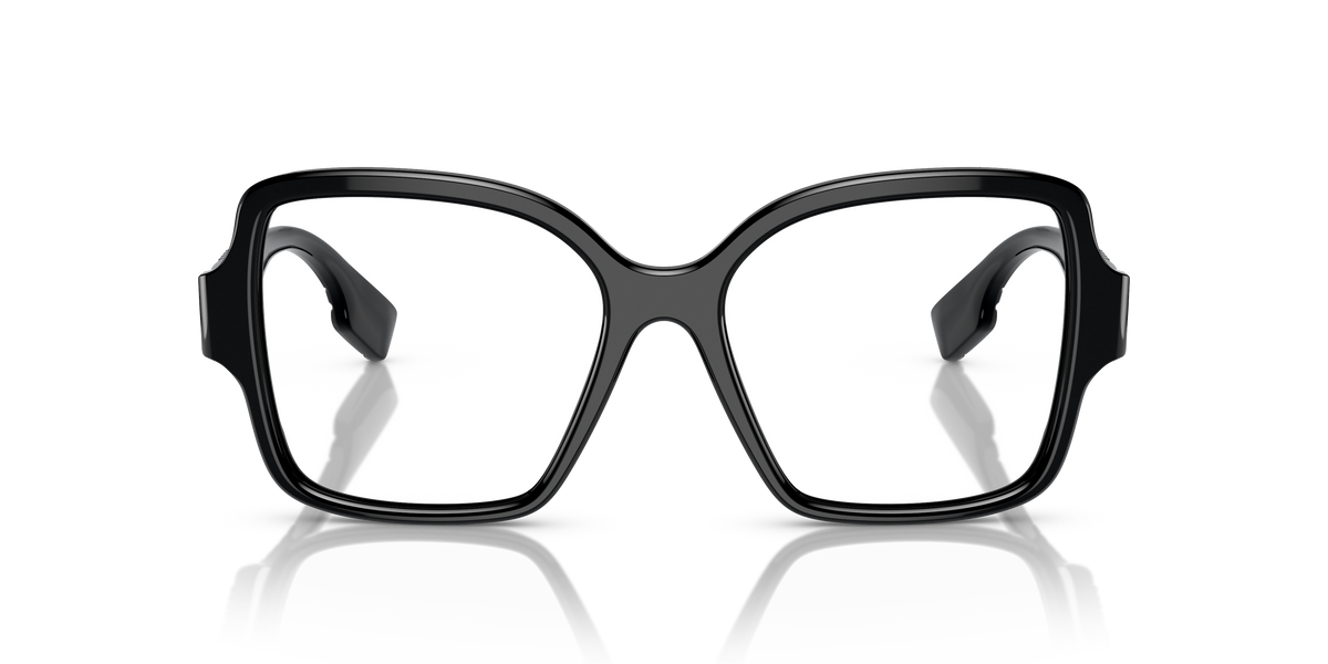 Burberry BE2374 Eyeglasses Frame in 3001 Black, front view