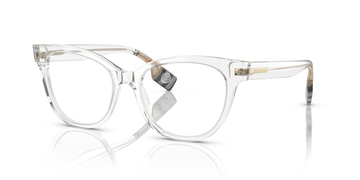 Burberry BE2375 Evelyn Eyeglasses Frame in 3024 Transparent