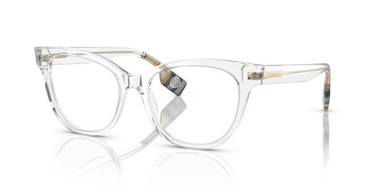 Burberry BE2375 Evelyn Eyeglasses Frame in 3024 Transparent