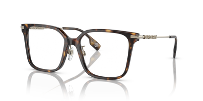 Burberry BE2376 Elizabeth Eyeglasses Frame in 3002 Dark Havana