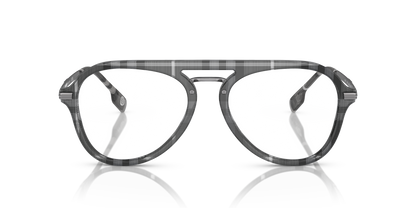 Burberry BE2377 Bailey Eyeglasses Frame in 3804 Charcoal Check, front view