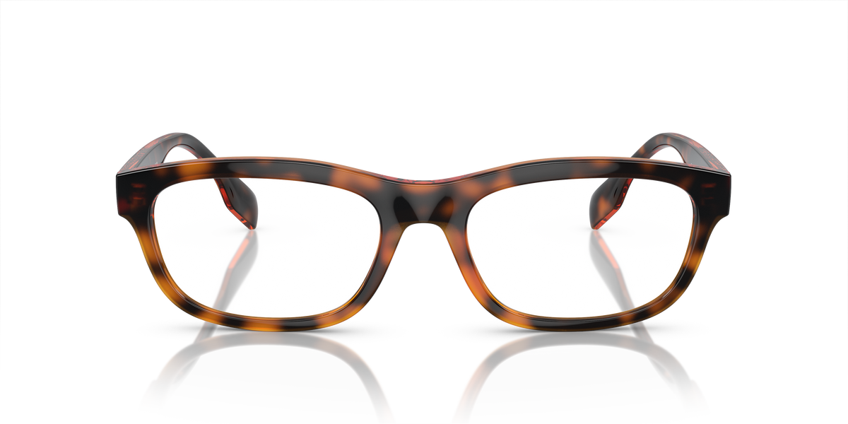 Burberry BE2385U Eyeglasses Frame in 3002 Dark Havana, front view
