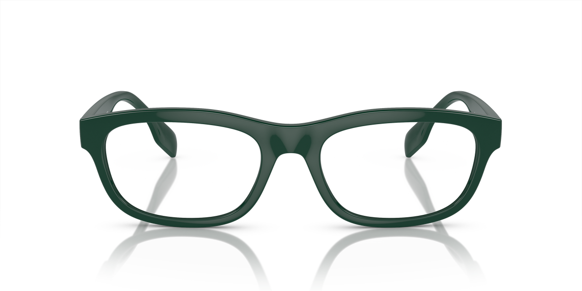 Burberry BE2385U Eyeglasses Frame in 4038 Green, front view