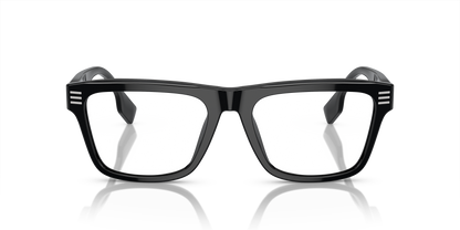 Burberry BE2387 Eyeglasses Frame in 3001 Black, front view