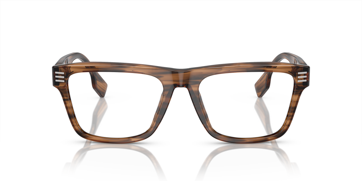 Burberry BE2387 Eyeglasses Frame in 4096 Brown, front view