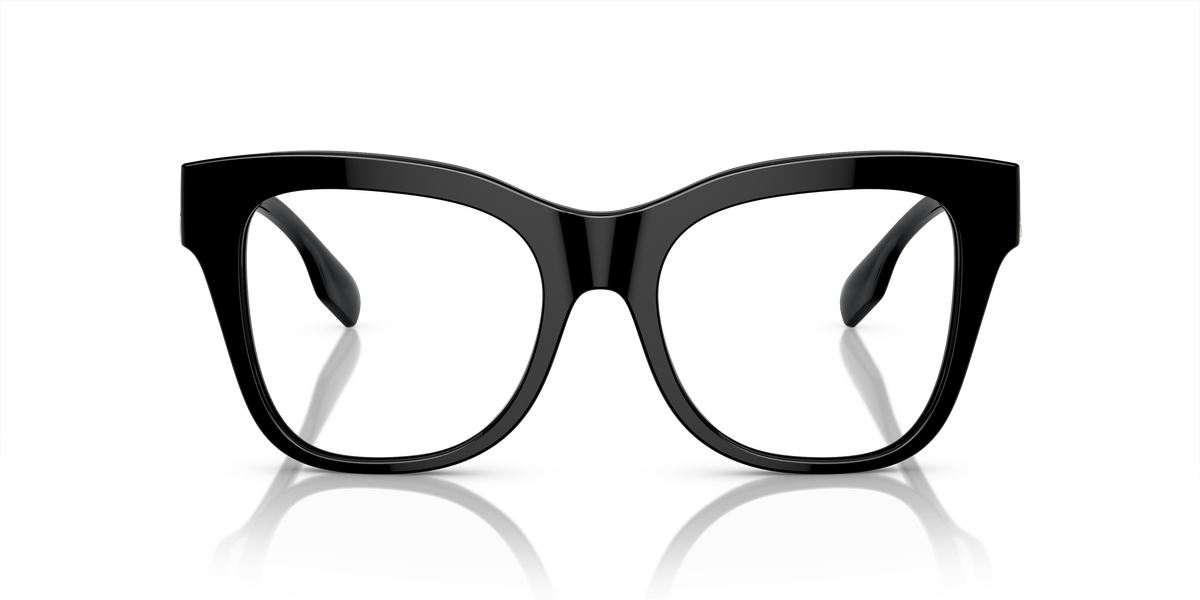 Burberry BE2388 Eyeglasses Frame in 3001 Black, front view