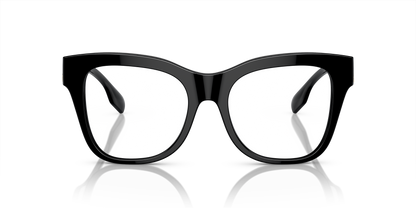 Burberry BE2388 Eyeglasses Frame in 3001 Black, front view