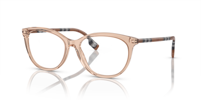 Burberry BE2389 Eyeglasses Frame in 4088 Peach