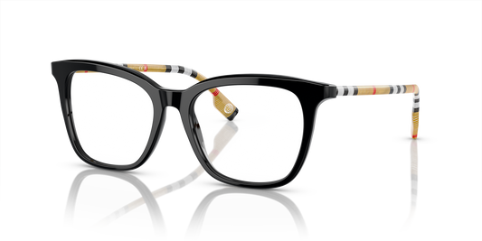 Burberry BE2390 Eyeglasses Frame in 3853 Black