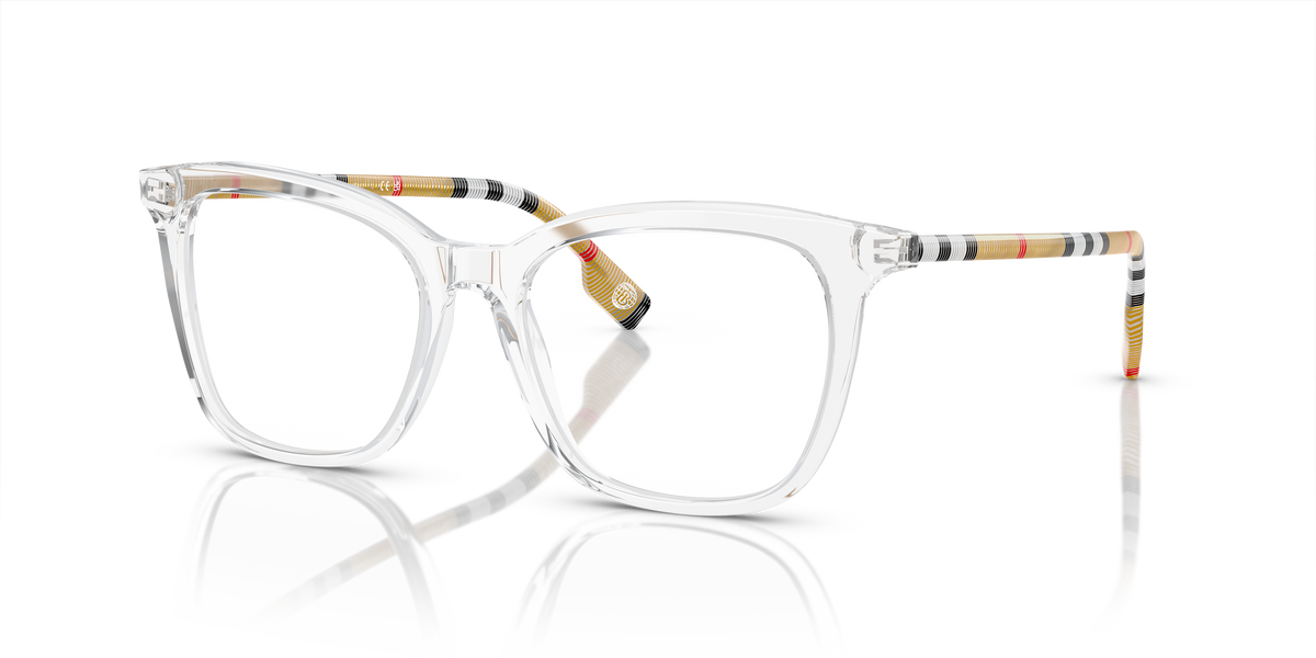 Burberry BE2390 Eyeglasses Frame in 3889 Transparent