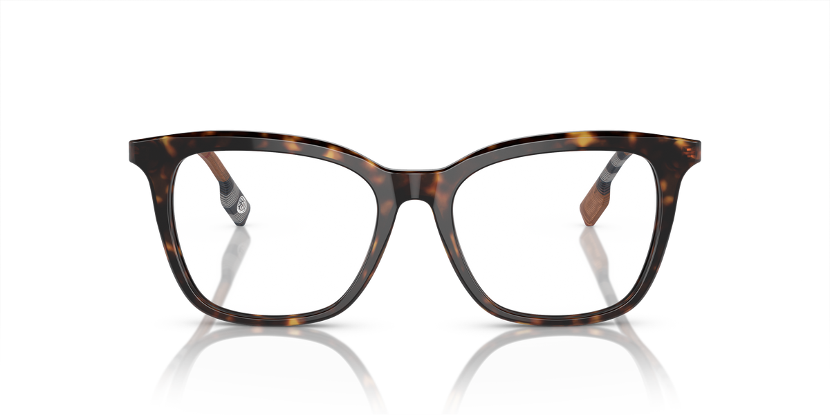 Burberry BE2390 Eyeglasses Frame in 4017 Dark Havana, front view