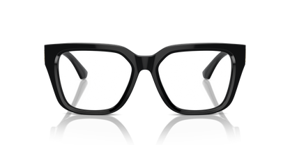 Burberry BE2403 Eyeglasses Frame in 3001 Black, front view