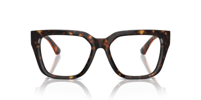 Burberry BE2403 Eyeglasses Frame in 3002 Dark Havana, front view