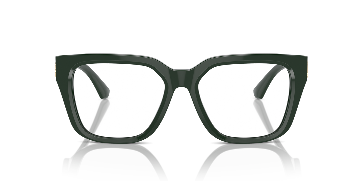 Burberry BE2403 Eyeglasses Frame in 4038 Green, front view